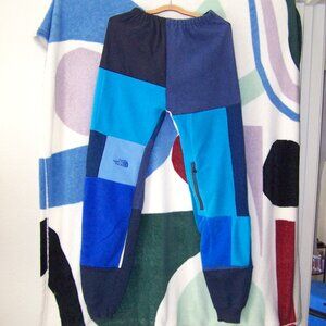 Reworked The North Face Patchwork Sweatpants